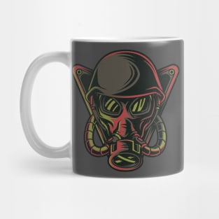 gas mask steampunk Mug